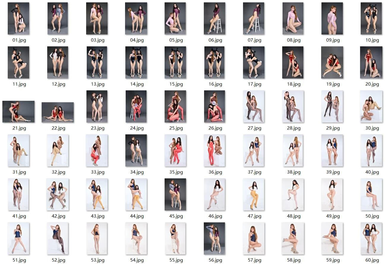 若兮Baby全套合集 aiss系列含视频加原版私人定制丝袜无内总41套大小26G