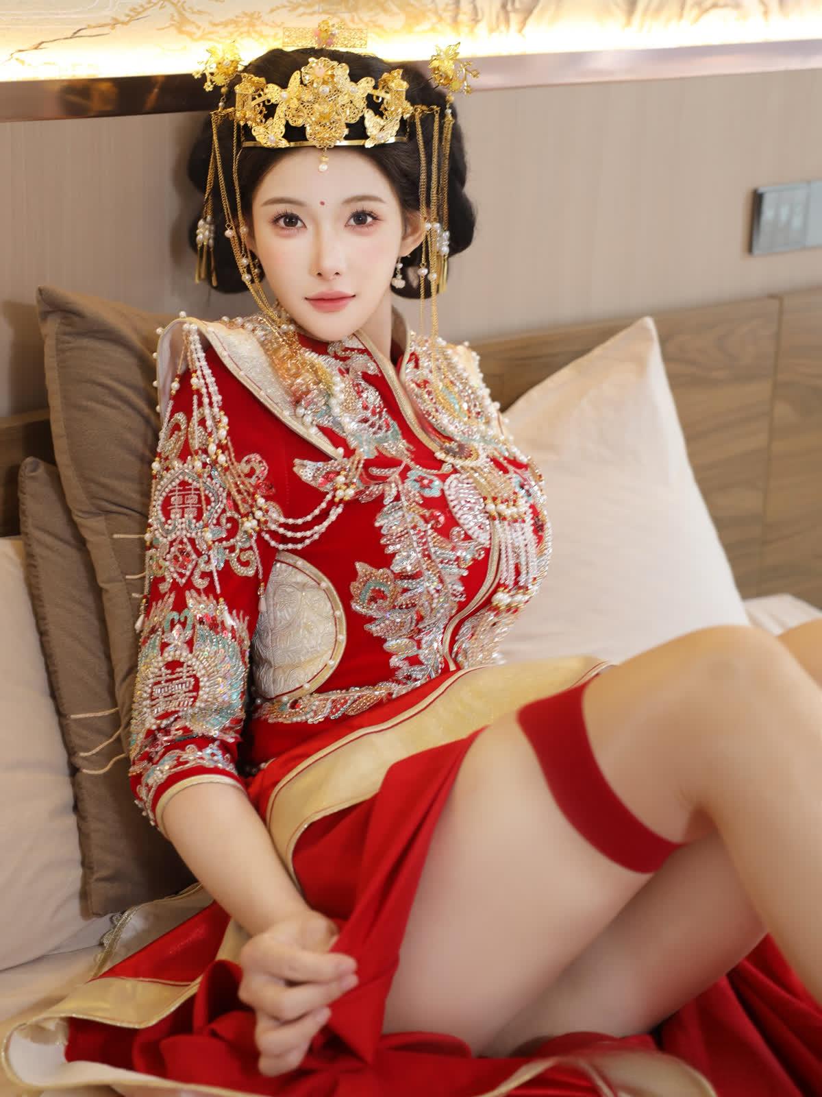 梨霜儿_–_NO.005_新娘子_028